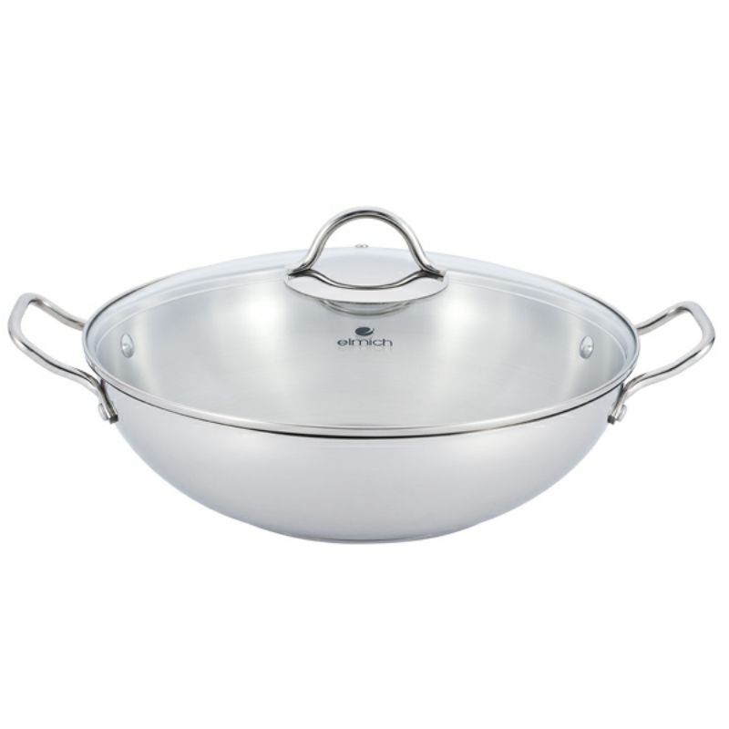 Chảo sâu lòng inox 304 Elmich 32cm EL3255 2353255