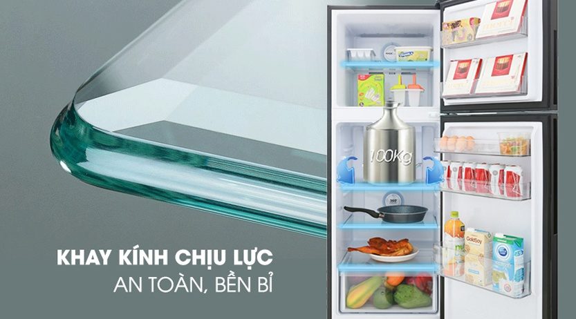 98ufn1 Tủ lạnh Aqua Inverter 235 lít