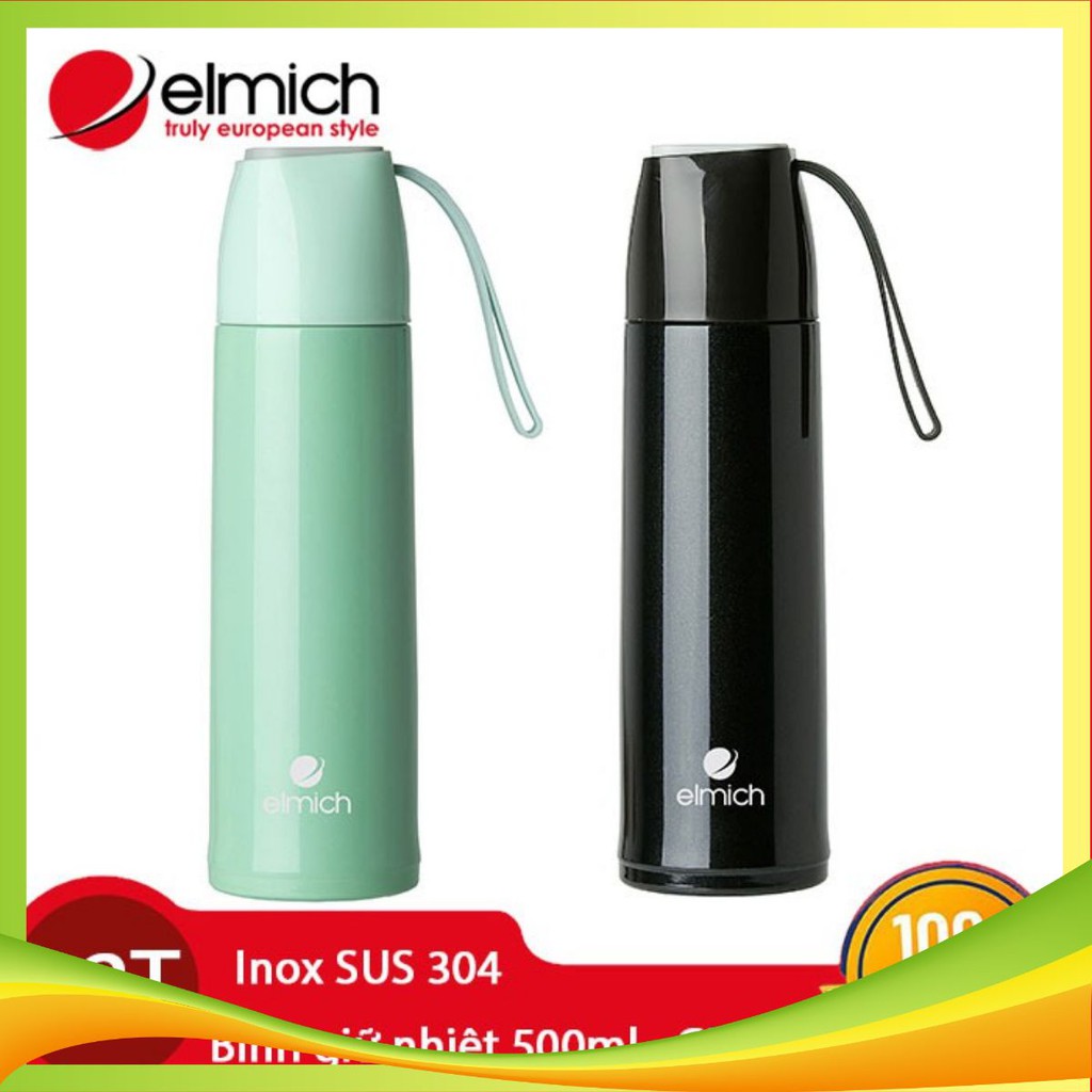 Bình giữ nhiệt Elmich Inox 304 500ml EL3658