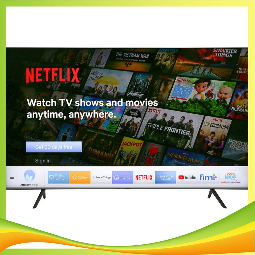 Smart Tivi QLED Samsung 4K 65 inch QA65Q65R Model 2019