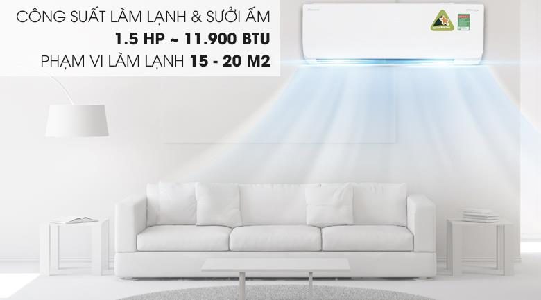 Điều hoà Daikin FTHF35RAVMV 2 chiều Inverter 12000BTU