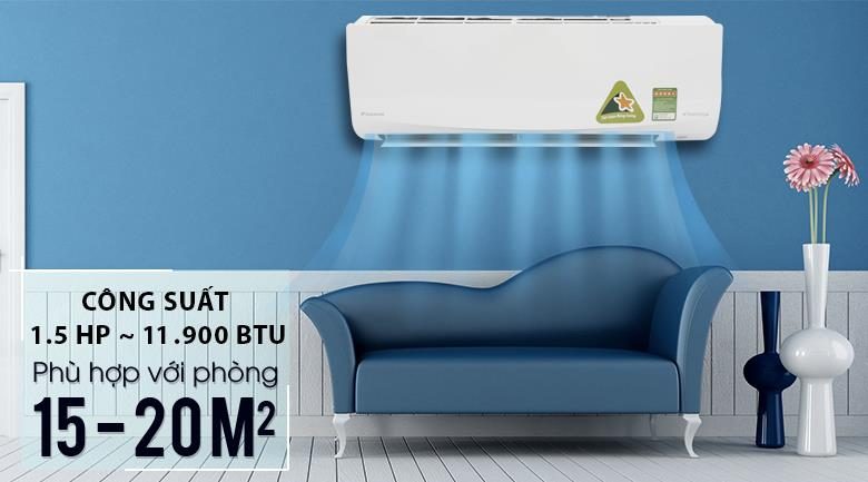 Điều Hòa Daikin FTKQ35SVMV 1 Chiều Inverter