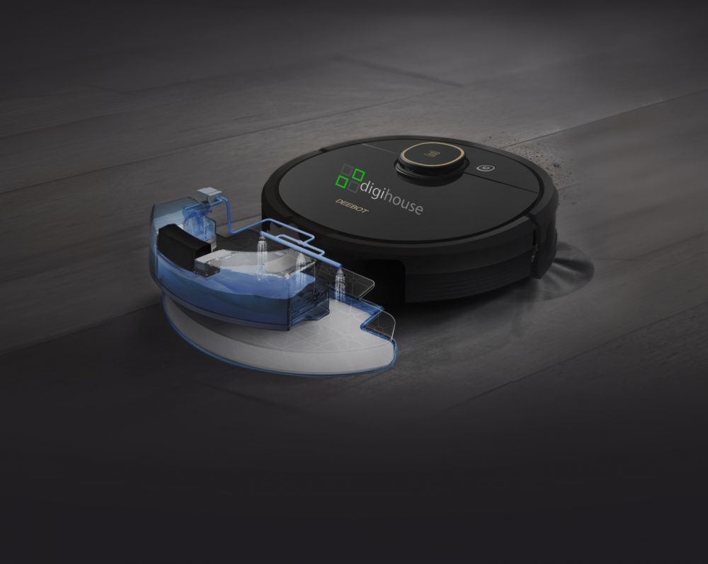 Robot hút bụi lau nhà Ecovacs Deebot DX96 (T5 Hero - OZMO 950)
