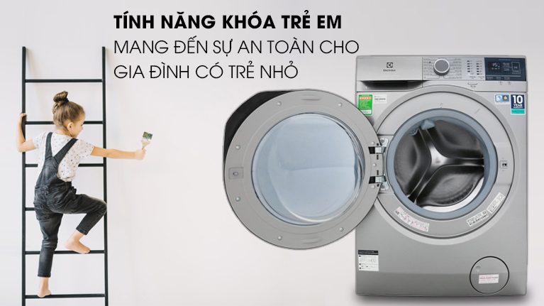 Máy giặt 8Kg Electrolux EWF8024ADSA