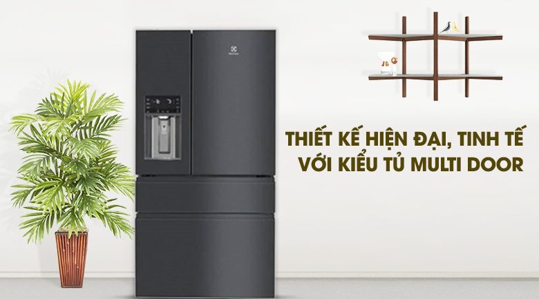 Tủ lạnh Electrolux Inverter 617 lít EHE6879A-B