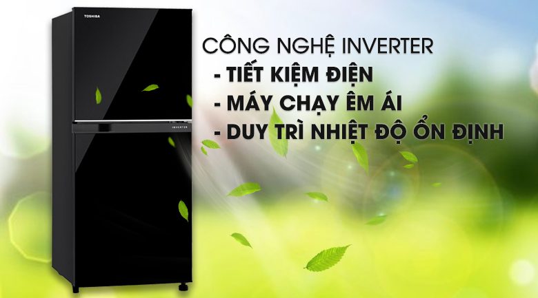 Tủ lạnh Toshiba Inverter 180 Lít GR-B22VU(UKG)
