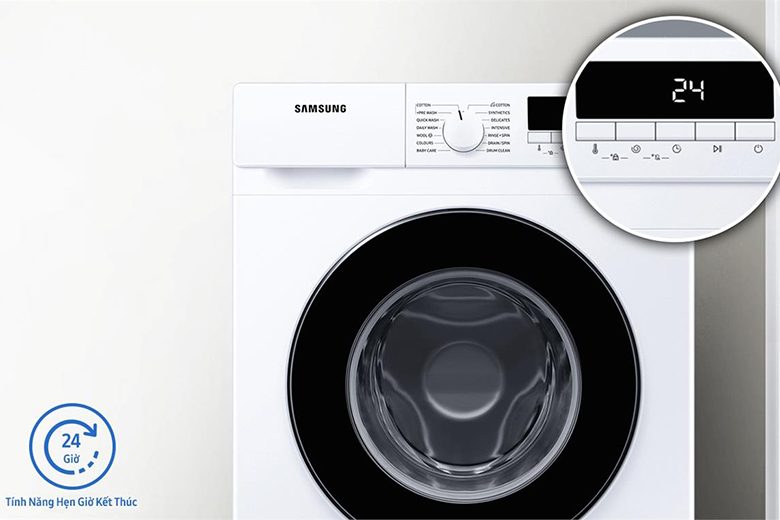 Máy giặt cửa trước Samsung Inverter 8 Kg WW80T3020WW/SV