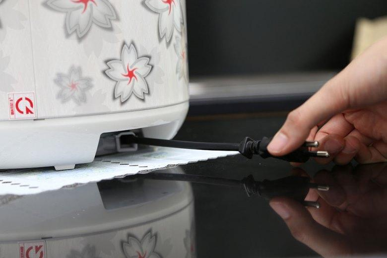 Nồi cơm điện Sharp 1.8L KS-182ETV - Thương hiệu Nhật Bản - Hàng chính hãng