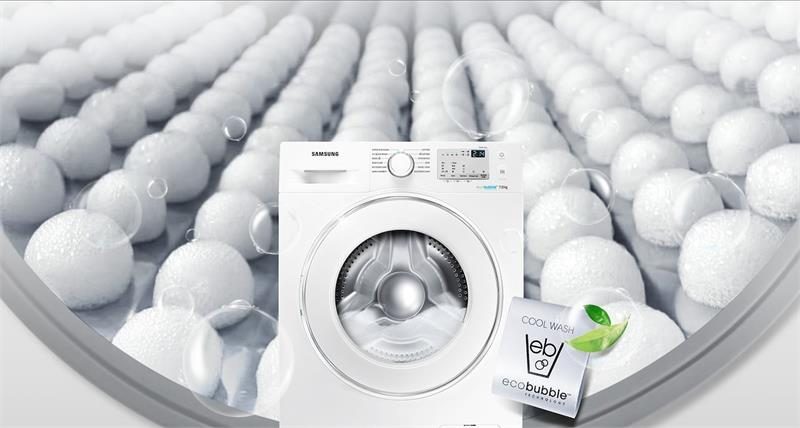 [TRẢ GÓP 0%] Máy giặt Samsung WW80J52G0KW/SV 8kg Inverter (Trắng)