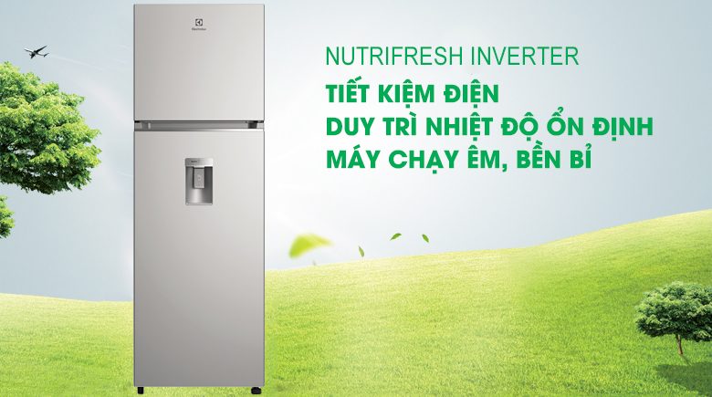Tủ lạnh Electrolux Inverter 341L ETB3740K-A 