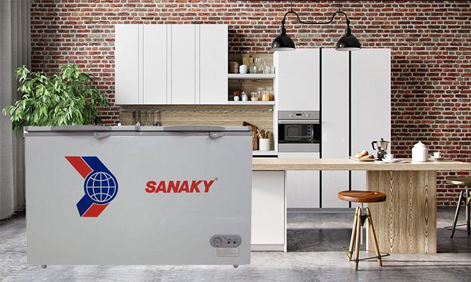 Tủ đông 1 ngăn Sanaky VH-568HY2 410 lít, dàn lạnh đồng