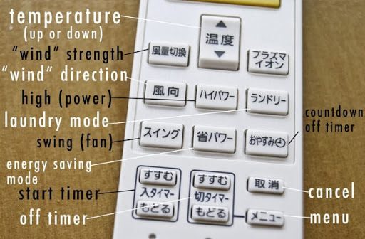 Cach Su Dung Dieu Khien Dieu Hoa Panasonic Nhat5