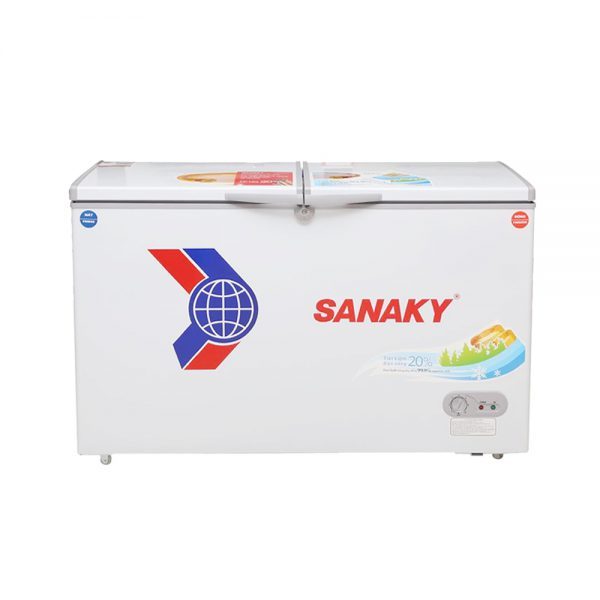 Tủ đông mát Sanaky VH3699W1 thuộc dòng tủ 2 ngăn 2 cánh (gồm 1 ngăn đông và 1 ngăn mát), hay còn được gọi là tủ đông 2 ngăn mát
