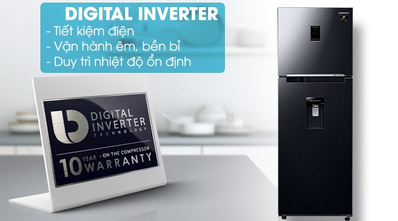 Tủ lạnh Samsung Inverter 319 lít RT32K5932BU/SV