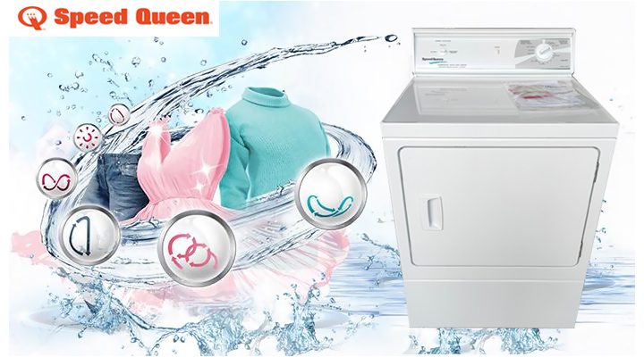 Máy sấy SPEED QUEEN 15kg LES17AWF3022, Sản xuất và nhập nguyên chiếc từ USA