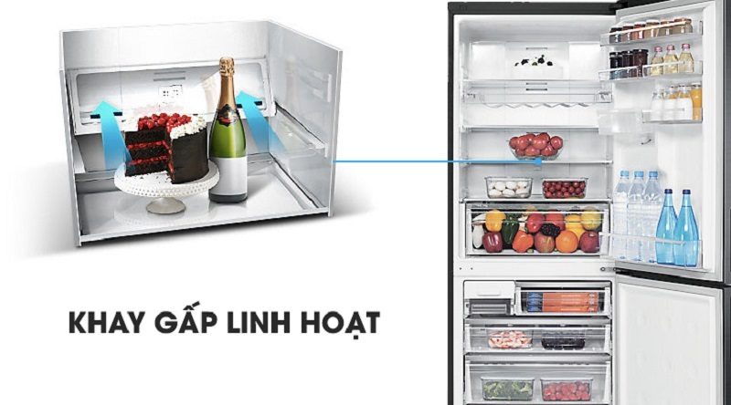 Tủ lạnh Samsung Inverter 458 lít RL4364SBABS/SV mới - Hàng chính hãng