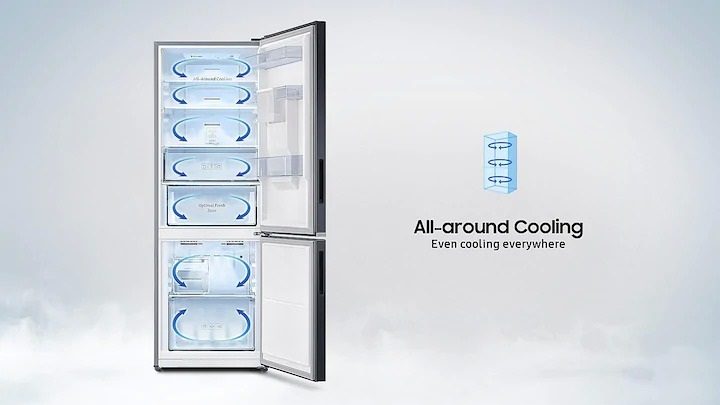 Tủ lạnh Samsung Inverter 458 lít RL4364SBABS/SV mới - Hàng chính hãng