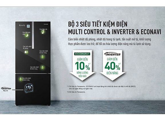 Tủ lạnh ngăn đá dưới Panasonic Inverter 420 Lít NR-BX471WGKV Tủ lạnh ngăn đá dưới Panasonic Inverter 420 Lít NR-BX471WGKV