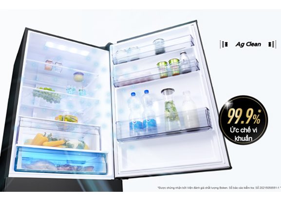 Tủ lạnh ngăn đá dưới Panasonic Inverter 420 Lít NR-BX471WGKV Tủ lạnh ngăn đá dưới Panasonic Inverter 420 Lít NR-BX471WGKV