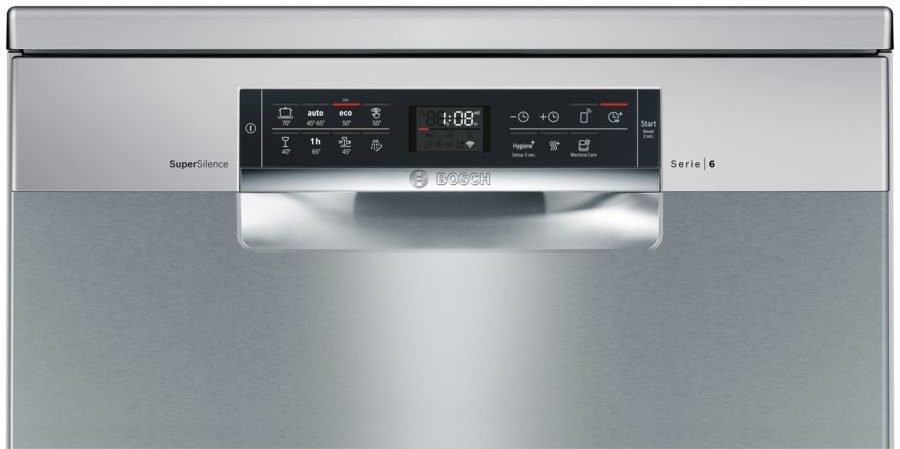 Máy rửa bát Bosch SMS68UI02E serie 6 sử dụng công nghệ SuperSilence Máy rửa bát Bosch SMS68UI02E serie 6 sử dụng công nghệ SuperSilence