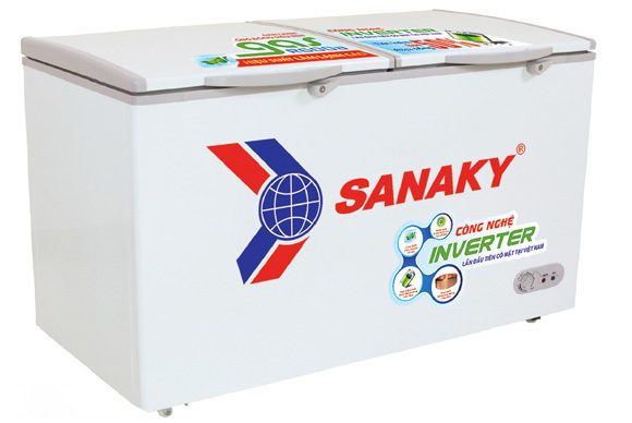 Tủ đông 280l Inverter Sanaky 2 Ngăn Vh 2899w3 4