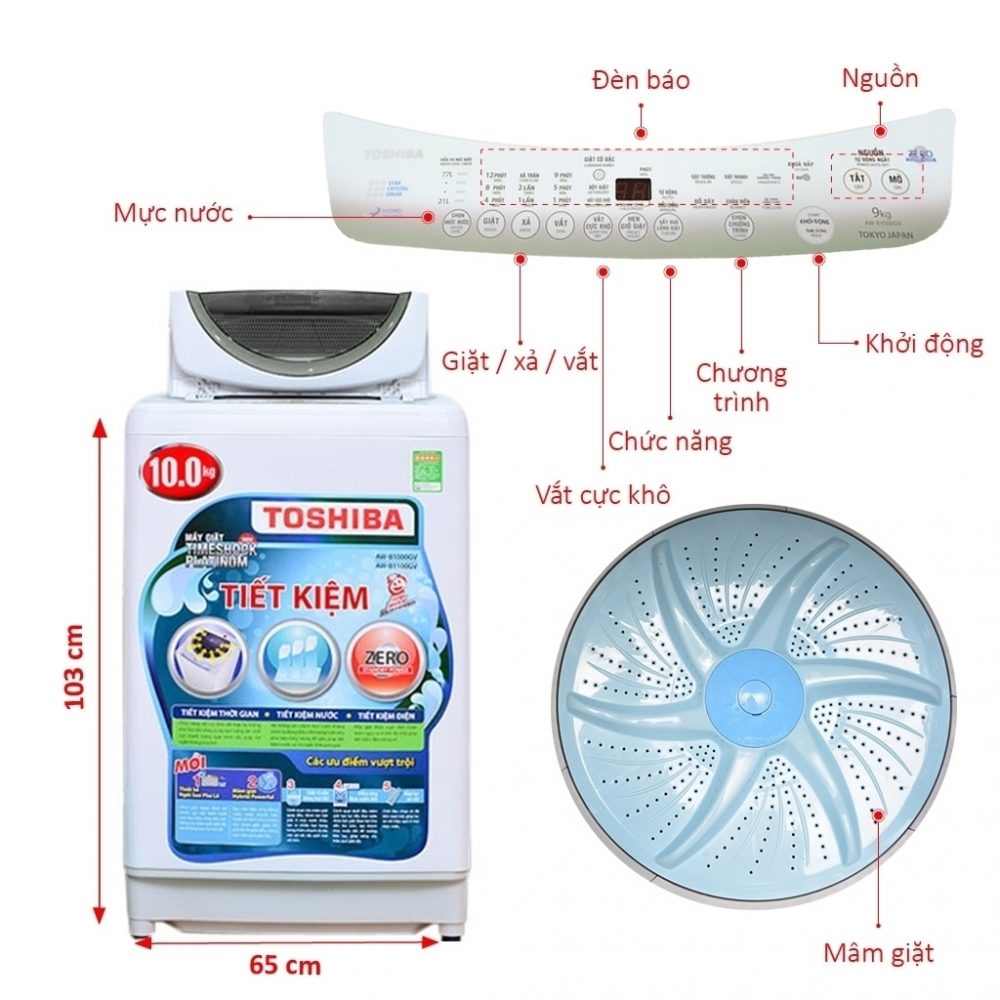 Máy Giặt Toshiba 4