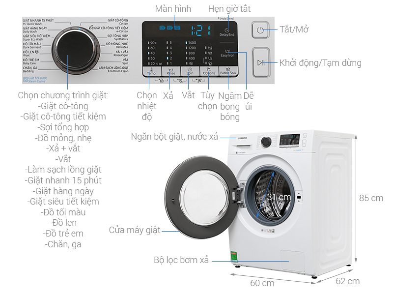 Máy Giặt Samsung 9kg (1)