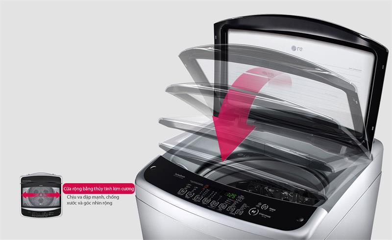 Máy Giặt LG Inverter 10.5 kg T2350VS2W Mẫu 2019