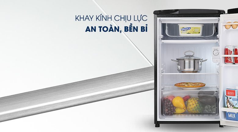Tủ Lạnh Aqua 90 Lít Aqr D99fa (bs) 4