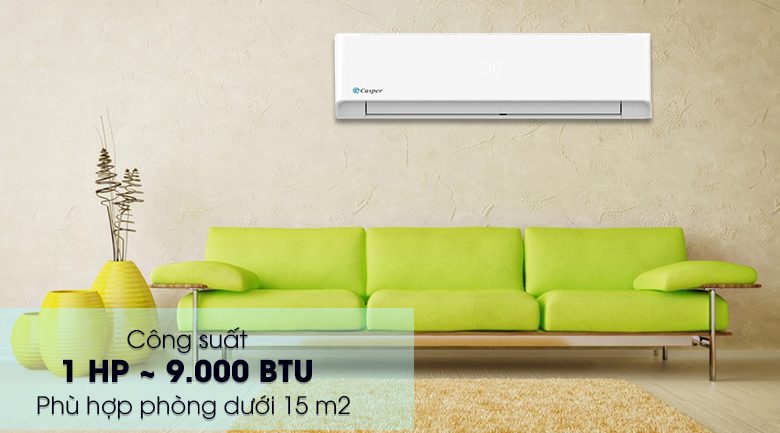 Máy lạnh Casper 1 chiều 1 HP LC-09FS32 Máy lạnh Casper 1 chiều 1 HP LC-09FS32
