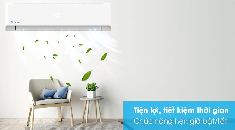 Máy lạnh Casper 1 chiều 1 HP LC-09FS32 Máy lạnh Casper 1 chiều 1 HP LC-09FS32
