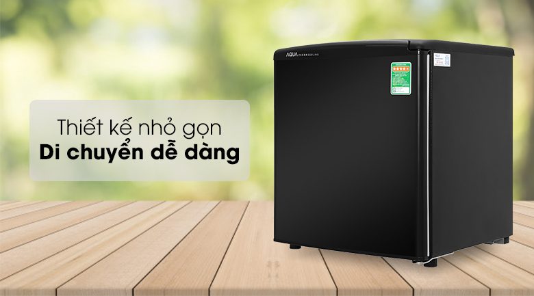 Tủ lạnh mini 50 lít Aqua AQR-D59FA (BS)