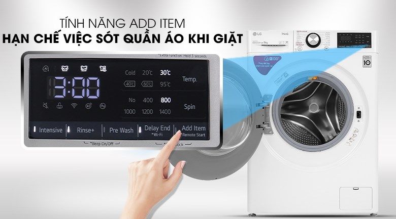 Máy giặt LG 9 kg Inverter FV1409S2W