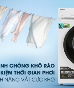 Máy giặt Inverter Toshiba 9.5 Kg TW-BK105S2V(WS)