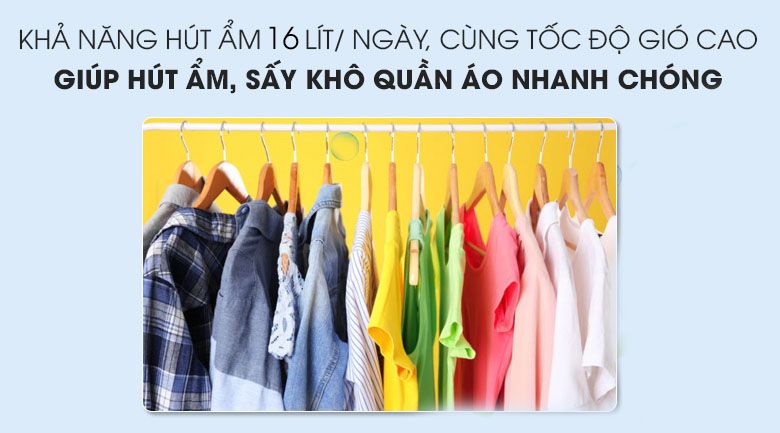 Máy lọc không khí kết hợp hút ẩm Sharp DW-E16FA-W Máy lọc không khí kết hợp hút ẩm Sharp DW-E16FA-W