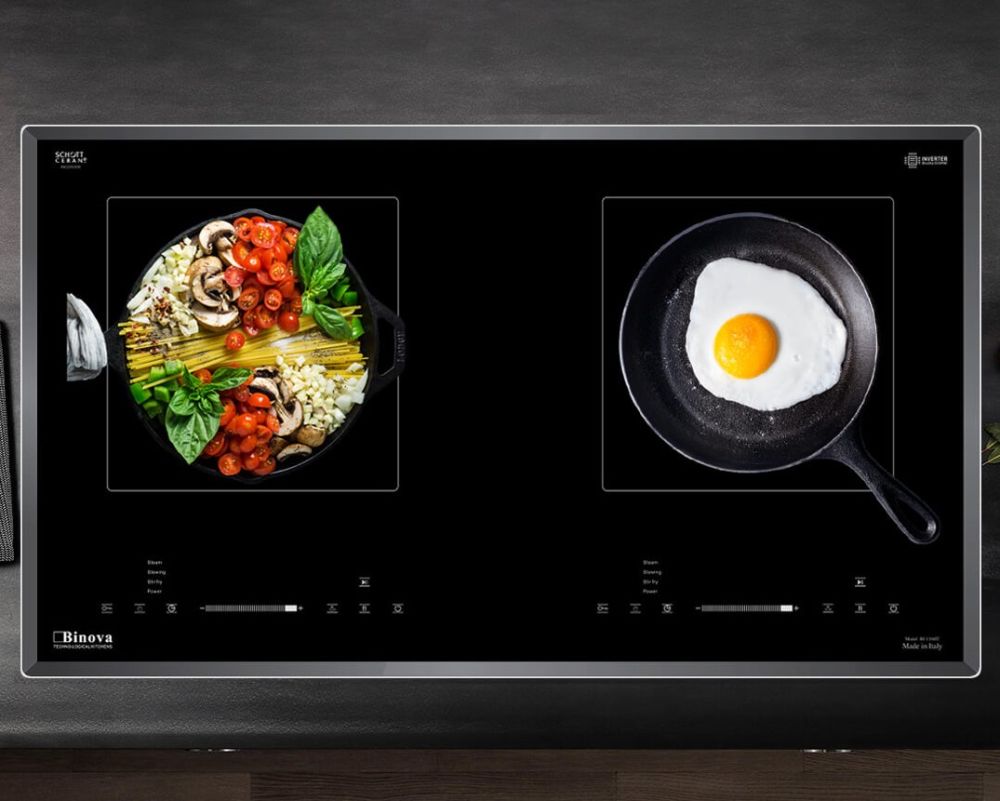 Bếp Từ Nhập Khẩu Ý 2 Vùng Nấu Binova BI-1104IT Bếp Từ Nhập Khẩu Ý 2 Vùng Nấu Binova BI-1104IT