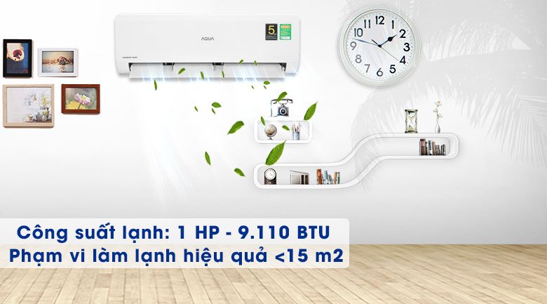 Điều hòa Aqua Inverter 1HP AQA-KCRV10WNZA Điều hòa Aqua Inverter 1HP AQA-KCRV10WNZA