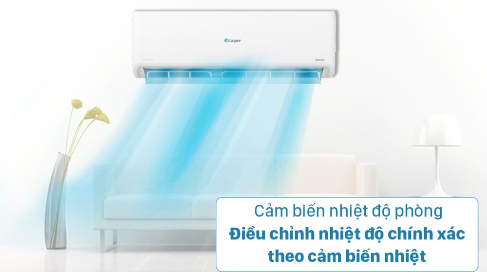 Điều hòa Casper 1 chiều Inverter 12.000BTU GC12IS33 Điều hòa Casper 1 chiều Inverter 12.000BTU GC12IS33