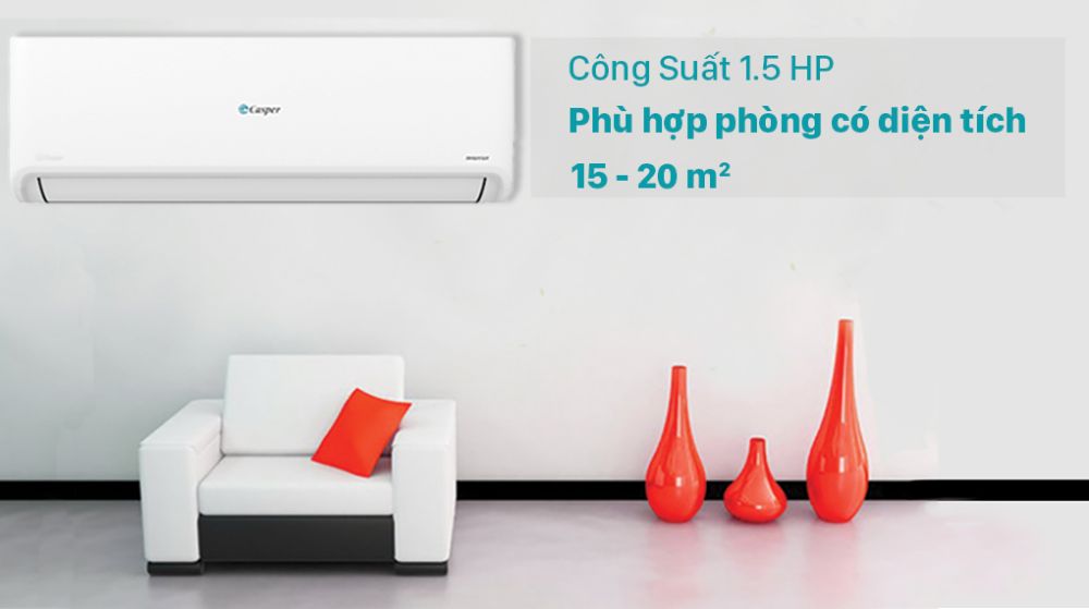 Điều hòa Casper 1 chiều Inverter 12.000BTU GC12IS33 Điều hòa Casper 1 chiều Inverter 12.000BTU GC12IS33