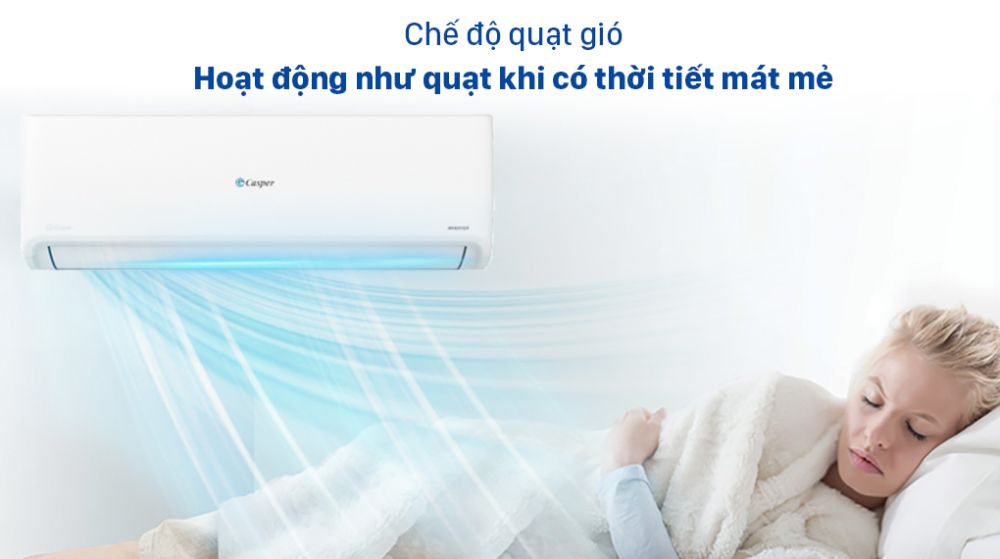 Điều hòa Casper 1 chiều Inverter 12.000BTU GC12IS33 Điều hòa Casper 1 chiều Inverter 12.000BTU GC12IS33