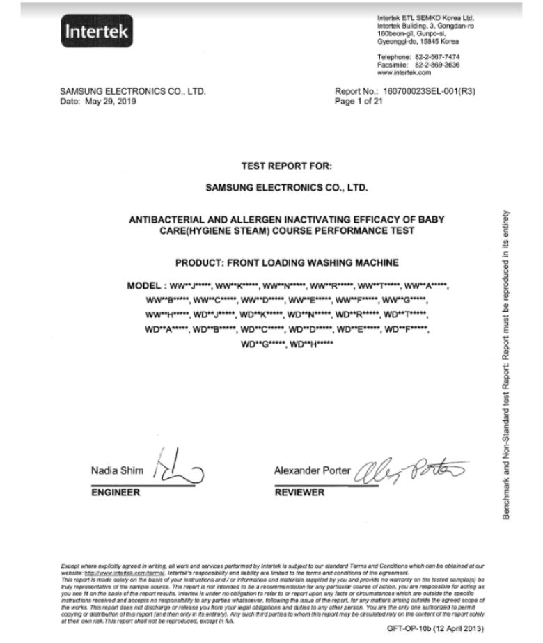 Máy giặt lồng ngang Samsung 9.5Kg Inverter WW95TA046AX/SV Máy giặt lồng ngang Samsung 9.5Kg Inverter WW95TA046AX/SV