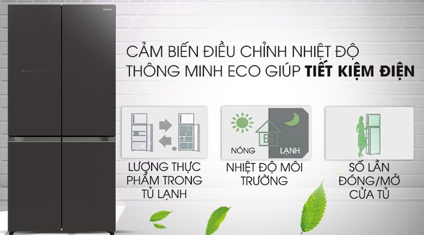 Tủ lạnh Hitachi Side by Side Inverter 569 lít R-WB640VGV0(GMG) Tủ lạnh Hitachi Side by Side Inverter 569 lít R-WB640VGV0(GMG)