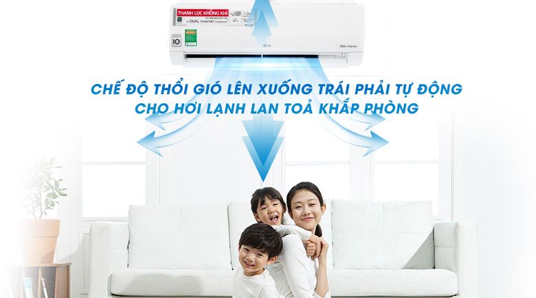 Máy lạnh LG Wifi Inverter 9000btu V10APF