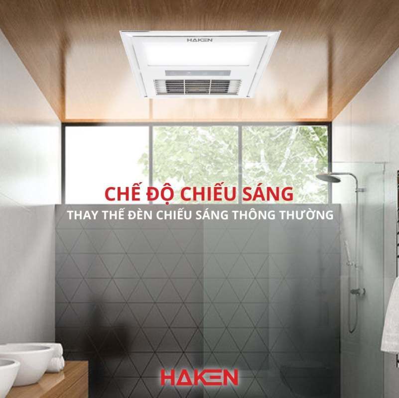 Sưởi âm trần đa năng 4 trong 1 HAKEN HK-QS33