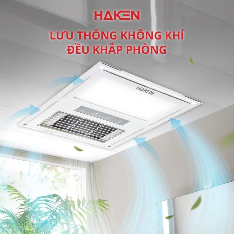 Sưởi âm trần đa năng 4 trong 1 HAKEN HK-QS33