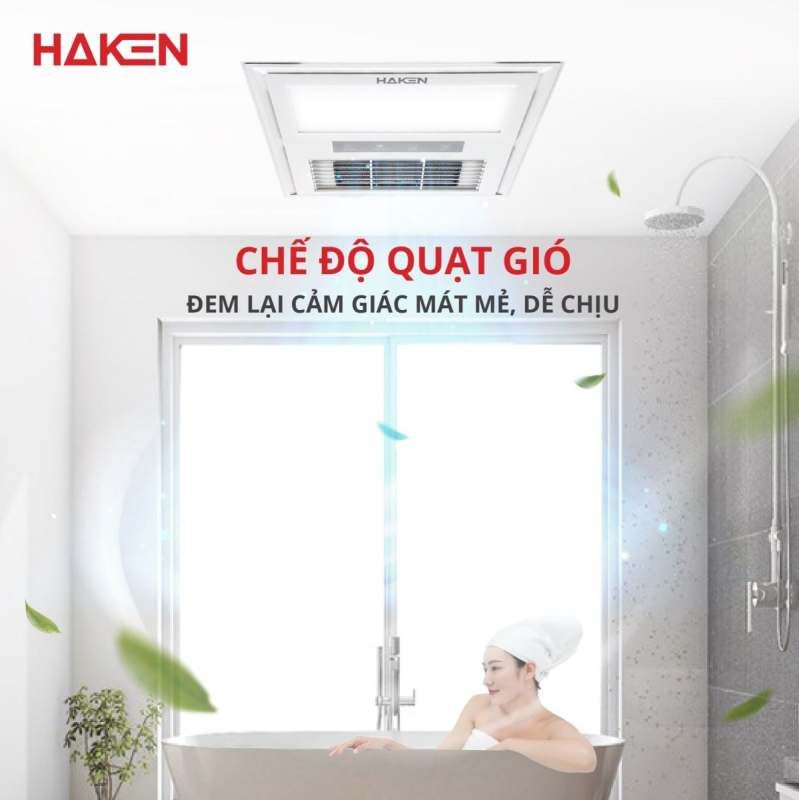 Sưởi âm trần đa năng 4 trong 1 HAKEN HK-QS33