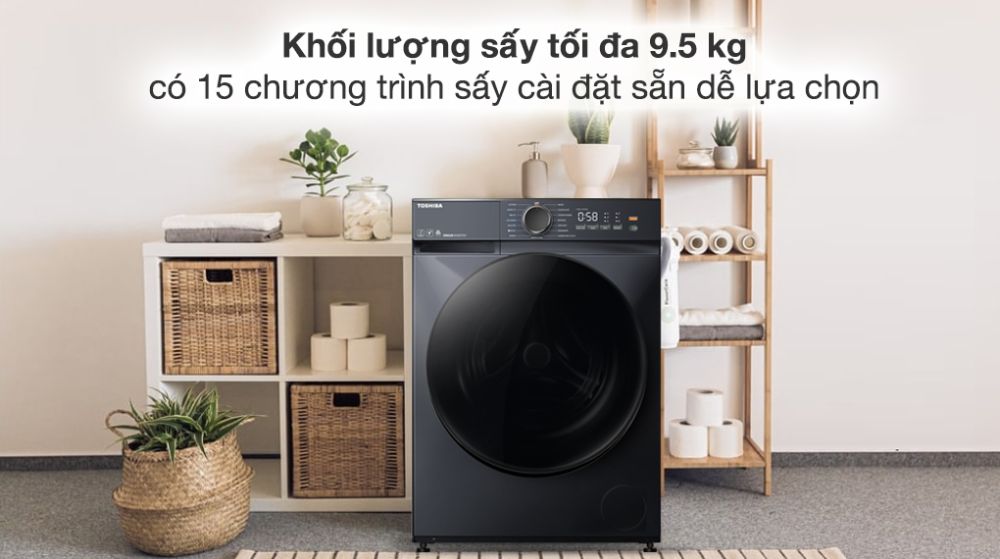 Máy giặt Toshiba Inverter 9.5 kg TW-T21BU105UWV(MG) Máy giặt Toshiba Inverter 9.5 kg TW-T21BU105UWV(MG)