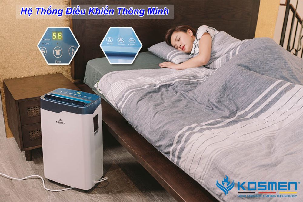 Máy hút ẩm điện tử Kosmen KM-20N Máy hút ẩm điện tử Kosmen KM-20N