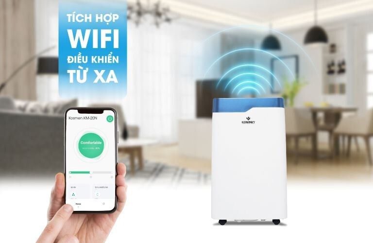 Máy hút ẩm điện tử Kosmen KM-20N Máy hút ẩm điện tử Kosmen KM-20N