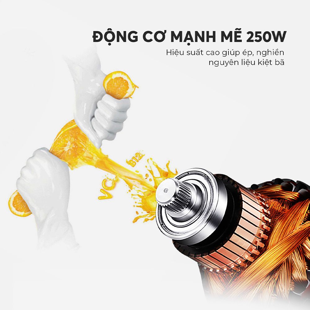 Máy ép chậm Elmich JEE-8723 Máy ép chậm Elmich JEE-8723